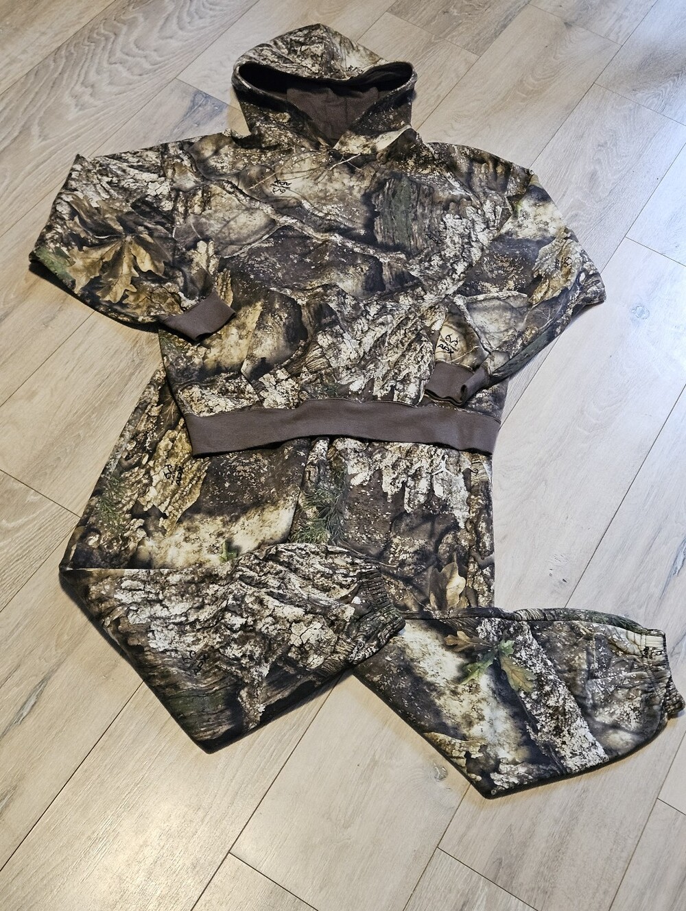 Jordan Brooklyn Realtree Camo Fleece Hoodie and Jogger set Men's Small